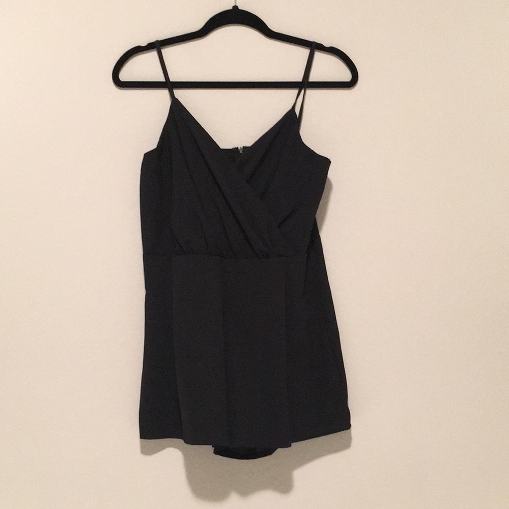 Black jumper dress